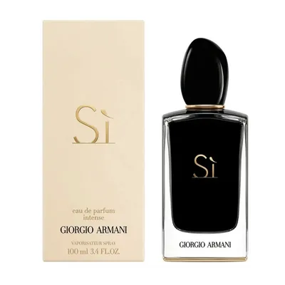 Armani Si Intense Black EDP görsel 1