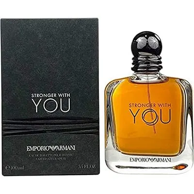 Armani Stronger with You Amber EDP görsel 1