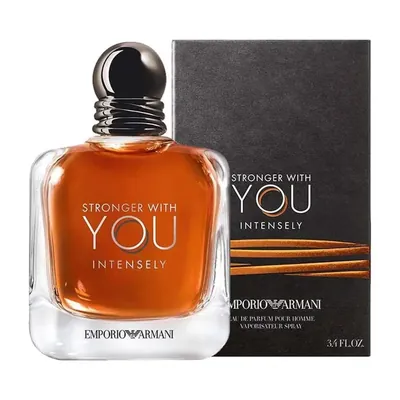 Armani Stronger With You Intensely EDP görsel 1