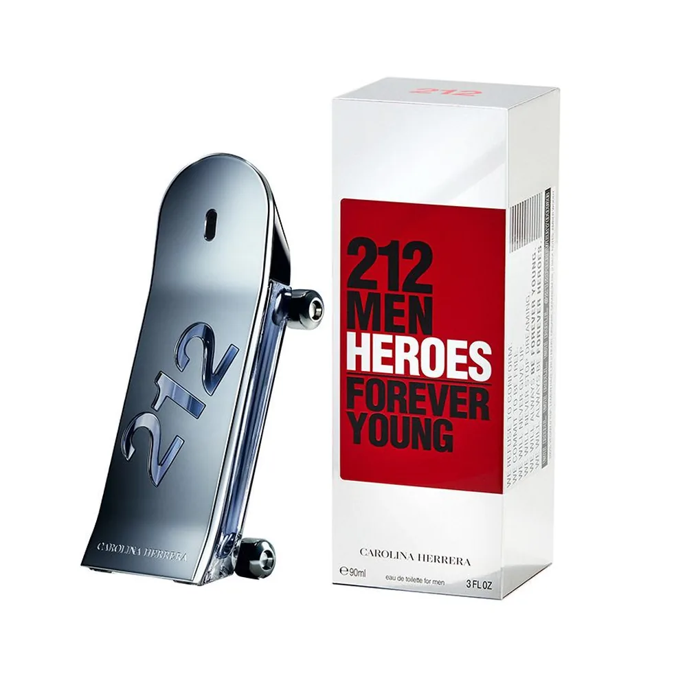 Carolina Herrera 212 Men Heroes Forever Young EDT 90 ML Erkek Parfüm