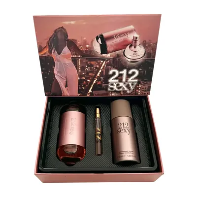 Carolina Herrera 212 Sexy Woman EDP Kadın Parfüm Seti görsel 1