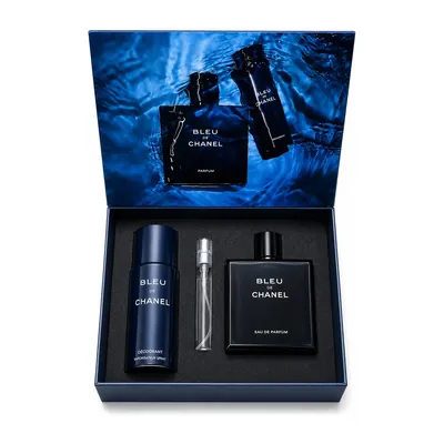 Chanel Bleu de Chanel EDP Erkek Parfüm Seti görsel 1