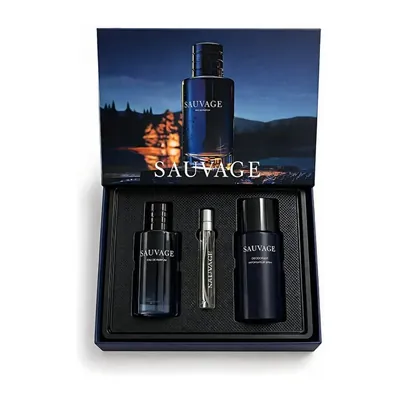 Dior Sauvage EDP Erkek Parfüm Seti görsel 1