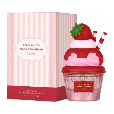 Lattafa Berry On Top Give Me Gourmand EDP görsel 1