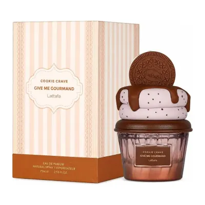Lattafa Cookie Crave Give Me Gourmand EDP görsel 1