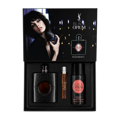 Yves Saint Laurent Black Opium EDP Kadın Parfüm Seti görsel 1
